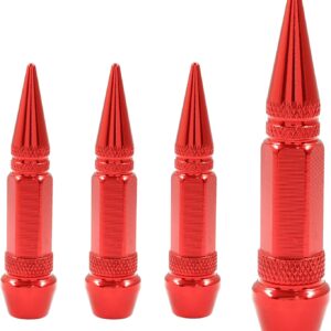 Tapones de Válvula Picos Rojos (4 pzas)