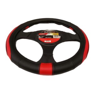 Forro de Volante Deportivo Rojo/Negro