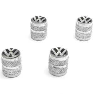 Tapones de Válvula Aluminio VW Negro (4 pzas)